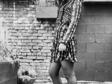h&m dark floral mini dress black tights Vince cameo black suede booties cupcakes and cashmere black velvet blazer